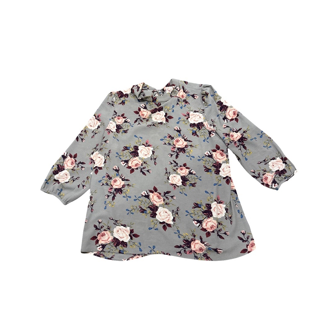 Le Lis women’s large Floral Long Sleeve Blouse